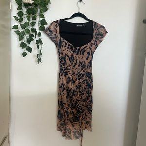 PLT Scrunch Tye Dye Dress